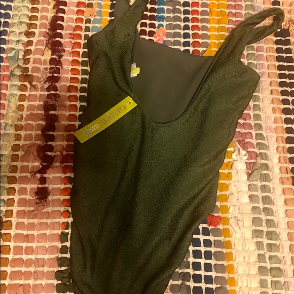 Gianni Bini green swimsuit sz med NWT - Picture 5 of 7
